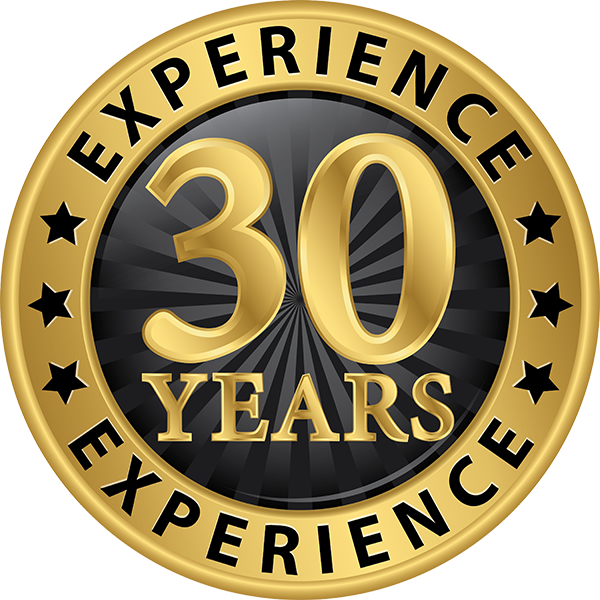 30 Years Experience Logo