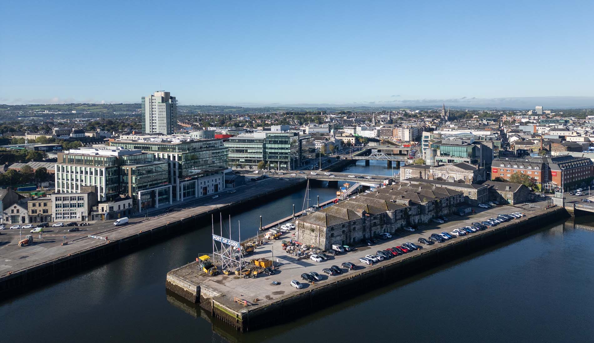 Cork City Aerial Photo